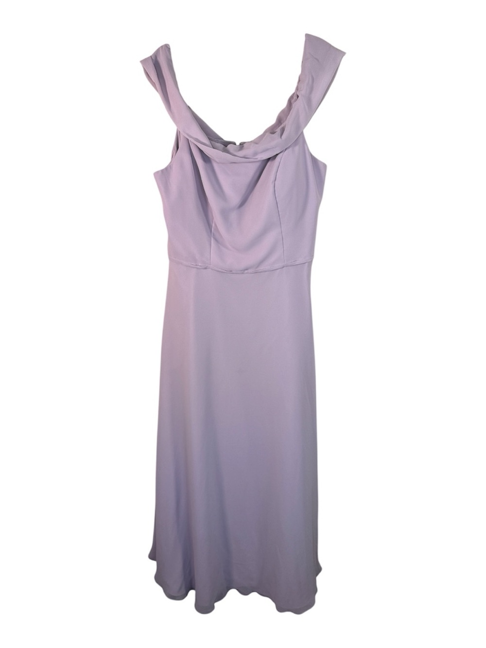 Morilee Purple Chiffon Bridesmaid Maxi Dress Womens 20 Classic Prom Formal Gown